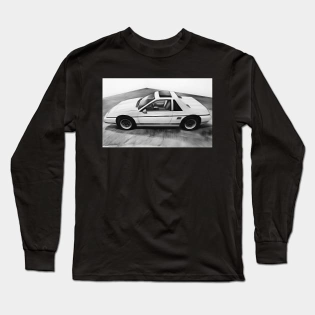 Pontiac Fiero Version 1 Long Sleeve T-Shirt by CarTeeExclusives